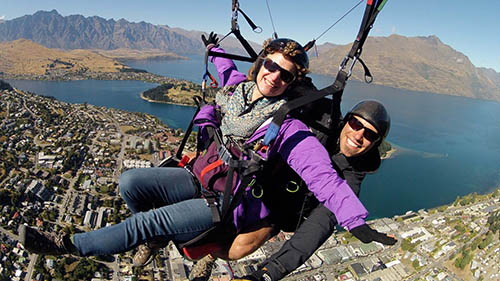 parapendio in brasile rio
