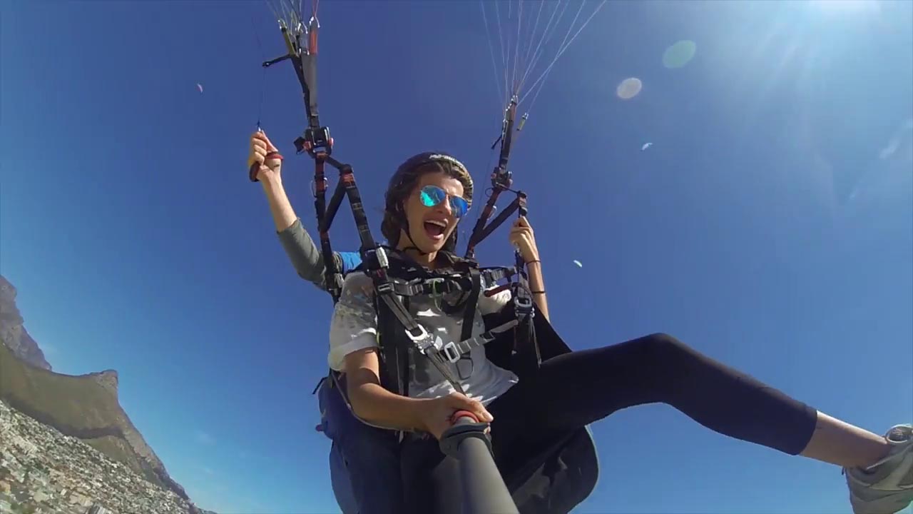 parapendio Roma sul lago