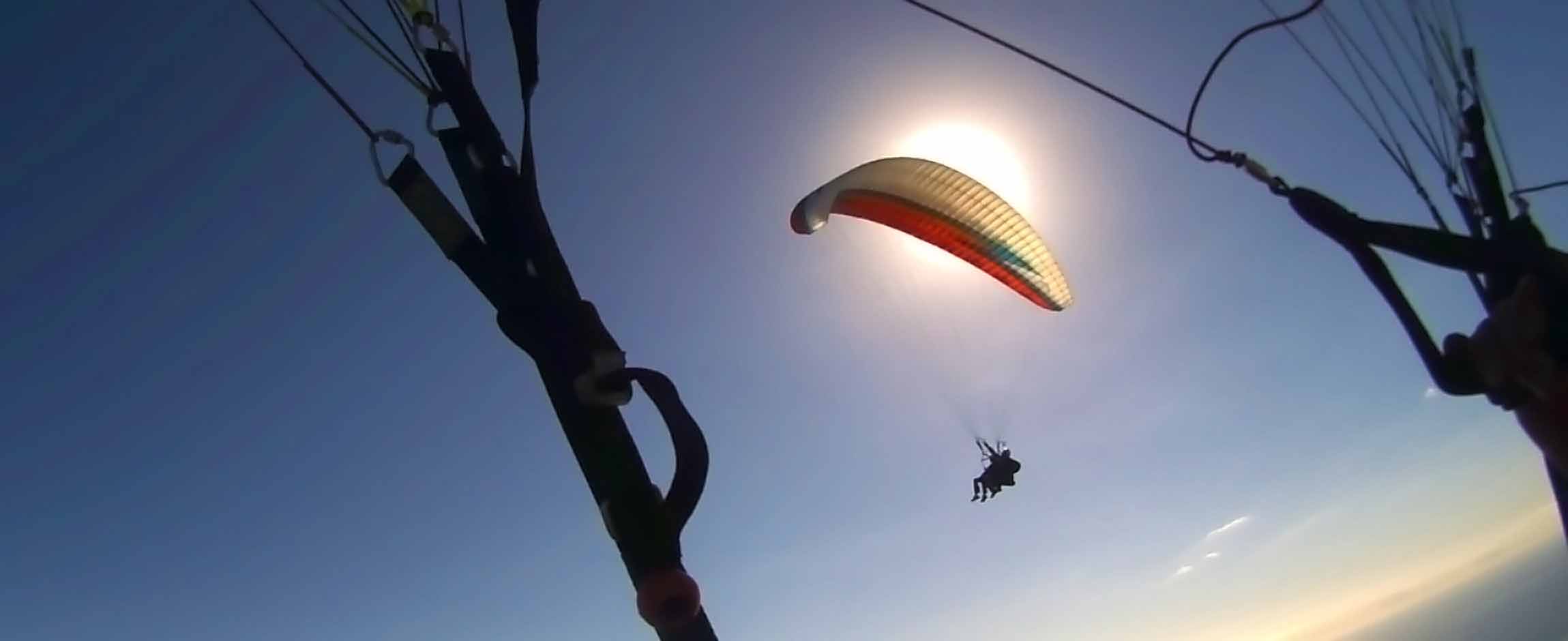L'emozione del parapendio